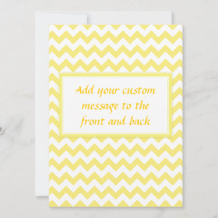 Gult Chevron-design