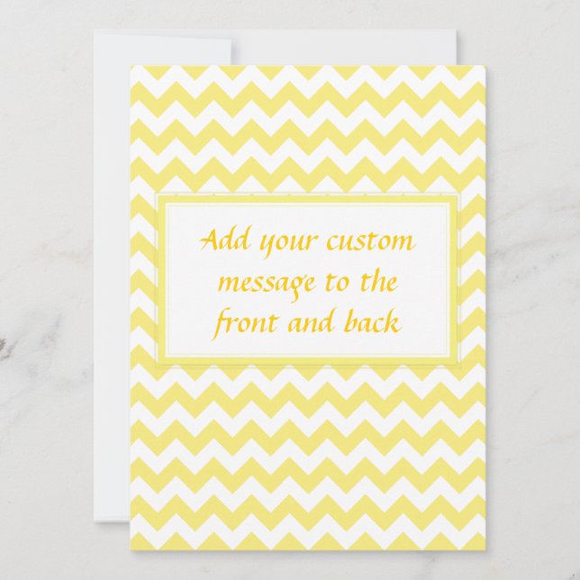 Gult Chevron-design (Framsida)
