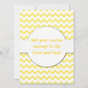 Gult Chevron-design