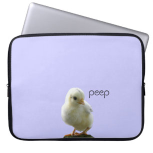 Gult Chick Laptop sleeve