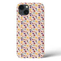 Gult Chocolaty Löv iphone case