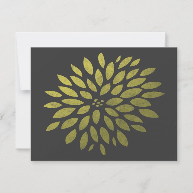 Gult Chrysanthemum (Framsida)