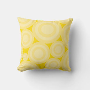Gult Circles American MOJO Pillow Kudde