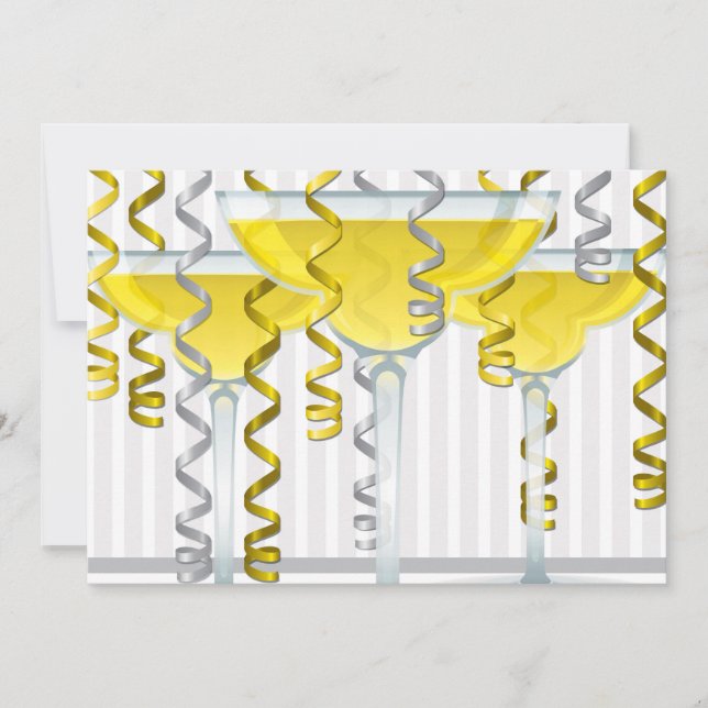 Gult, cocktail och band (Framsida)