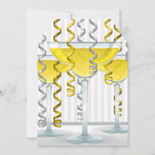 Gult, cocktail och band (Framsida)