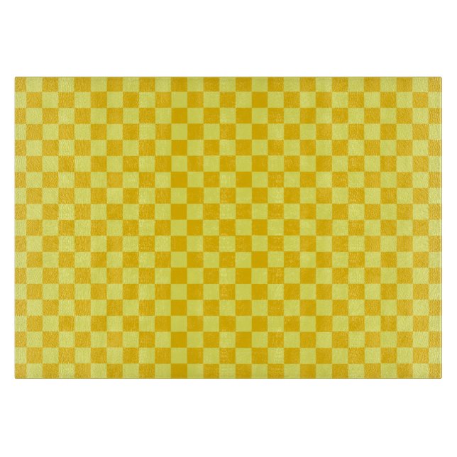 Gult Combination Checkerboard av ShirleyTaylor (Framsidan)
