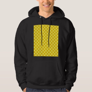 Gult Combination Checkerboard av ShirleyTaylor Sweatshirt