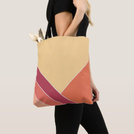 Gult Creamsicle Citrus Elegant Sommar Tygkasse