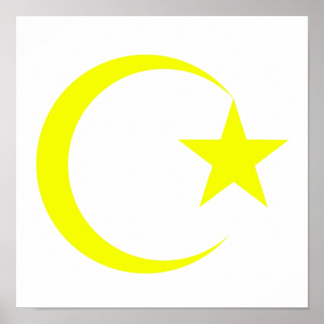 Gult Crescent & Star.png Poster (Framsidan)