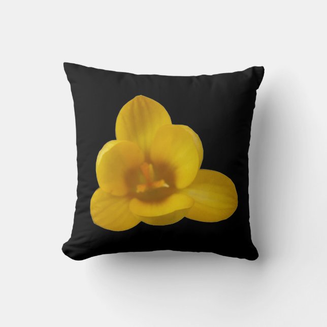 Gult Crocus Pillow Kudde (Framsida)