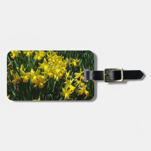 Gult Daffodils I Cheery Vår blommor Bagagebricka
