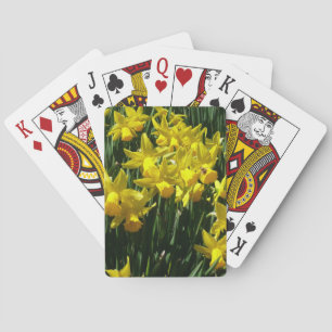 Gult Daffodils I Cheery Vår blommor Casinokort