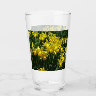 Gult Daffodils I Cheery Vår blommor Glaskopp