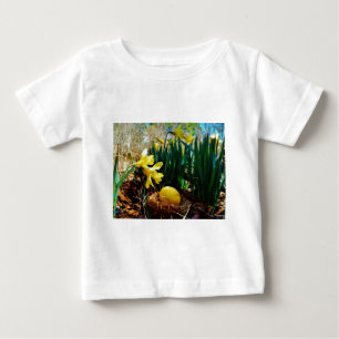 Gult Daffodils och Gult Påskägg Tee