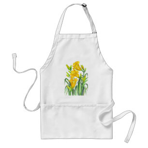Gult Dag Lillies Förkläde