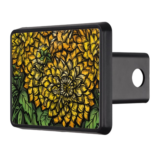 Gult Dahlias Dragkroksskydd (Vänster)