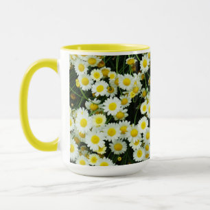 Gult Daisy-blomknappar, Mugg
