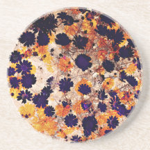 Gult daisy blomma blommönster digitalkonst