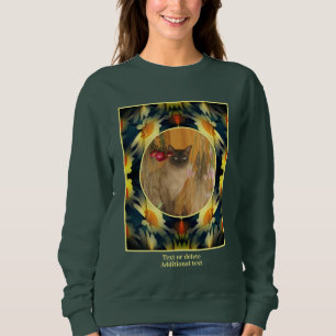 Gult Daisy Flower Ram Skapar ditt eget foto T Shirt