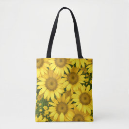 Gult Daisy Flowers Tygkasse