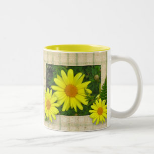 Gult Daisy Mugg