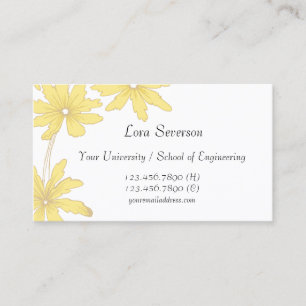 Gult Daisy Student