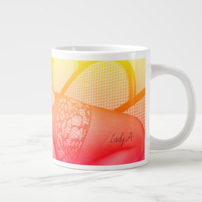 GULT DAM A MUGG JUMBO MUGG (Höger)