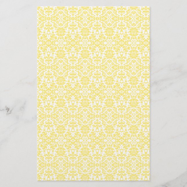 Gult Damask Papper (Framsida)