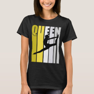 Gult Dance Queen Girls Birthday Competition Coac T Shirt