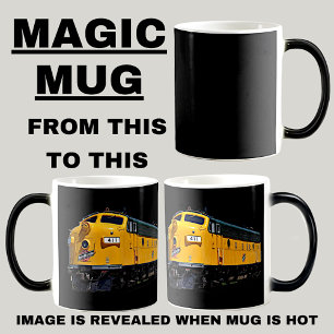 Gult Diesel Magic Morphing Mugg