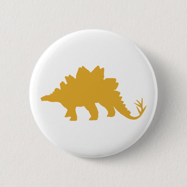 Gult Dinosaur Knapp (Framsida)