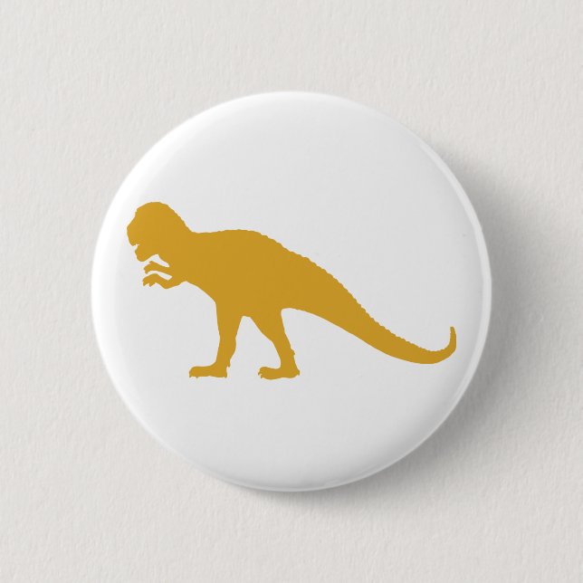 Gult Dinosaur Knapp (Framsida)