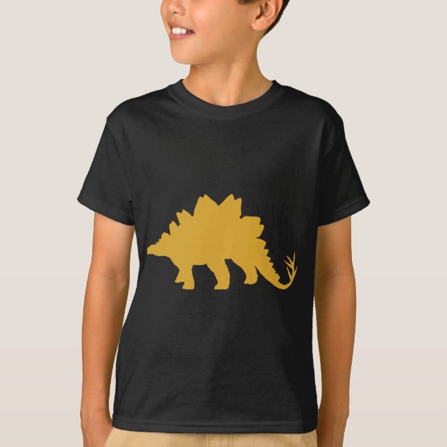 Gult Dinosaur T Shirt (Framsida)