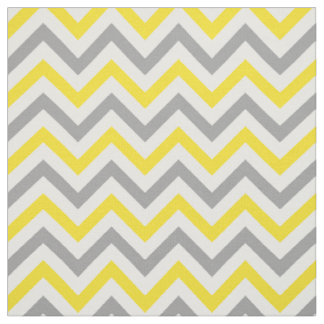 Gult, Dk Grått, White LG Chevron ZigZag Sz6 Tyg
