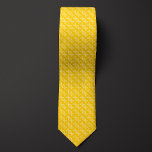 Gult-DNA-Dubbla Helix Mönster Slips<br><div class="desc">Elegant "strimlad" mönster av DNA-Dubbla Helices gör detta kuktie till ett unikt mode-tillbehör för vem som helst,  men särskilt för dem som fascineras av genetikvetenskapen. Se till att kontrollera de motsvarande sockorna som har samma mönster.</div>