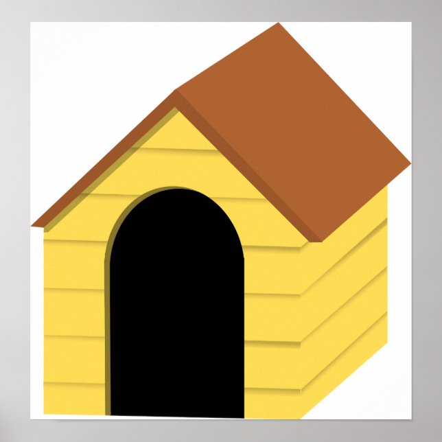 Gult Doghouse Poster (Framsidan)