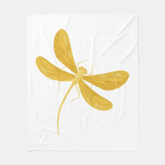 gult Dronfly Fleecefilt