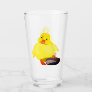 Gult Duckling Glas