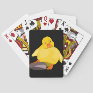 Gult Duckling-spelkort - Anpassningsbar Färg Casinokort