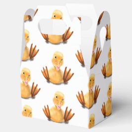 Gult Duckning - Spelande Wink-favoritruta - sjömil Presentaskar