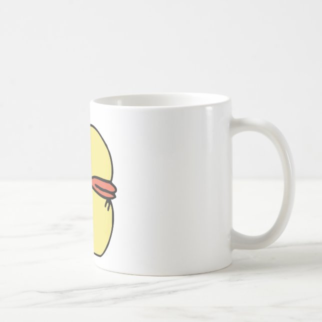Gult Ducky Kaffemugg (Höger)