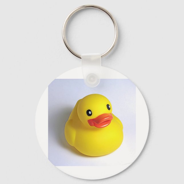 Gult Ducky Nyckelring (Framsida)