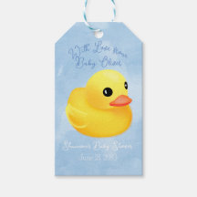 Gult Ducky Personlig Shower-favoriter från Baby
