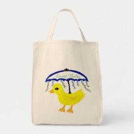 Gult Ducky Sweet Baby Tote Bag Tygkasse