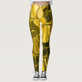 Gult eller guld färg delar liknar guld metall leggings