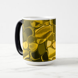 Gult eller guld färg delar liknar guld metall magisk mugg