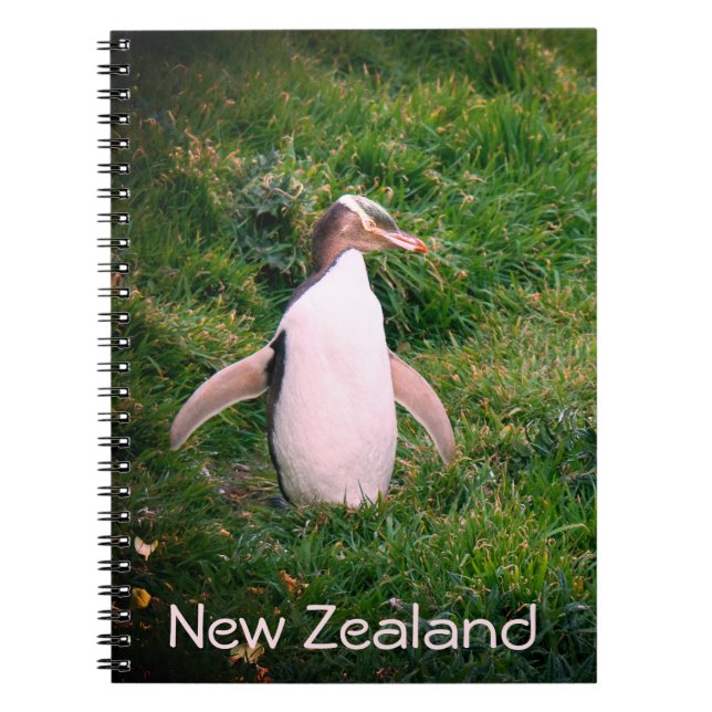 Gult Eyed Penguin bärbar dator Anteckningsbok (Framsidan)