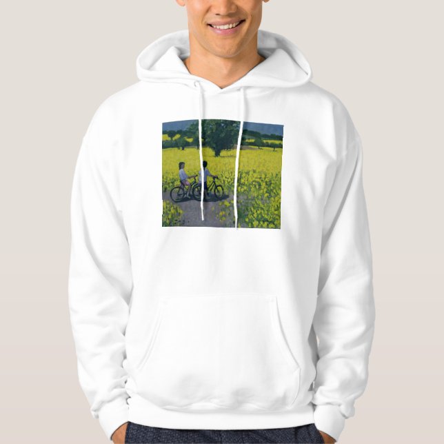 Gult fält Kedleston Derby Sweatshirt (Framsida)