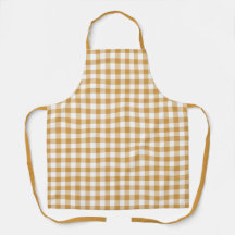 Gult Farmhouse Gingham Apron