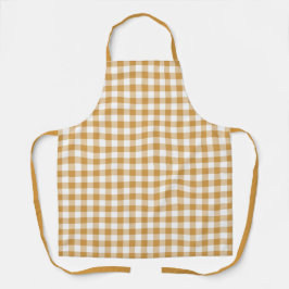 Gult Farmhouse Gingham Apron